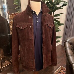 Gilded Age NYC 4186 Wild Suede Jacket NWT